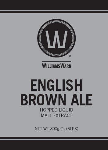 Williams Warn English Brown Ale 10 Litre Kit
