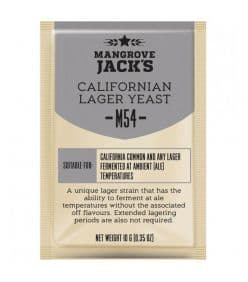 Mangrove Jack's Craft Series Yeast M54 Californian Lager (10g)