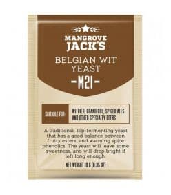 Mangrove Jack's Craft Series Yeast M21 Belgian Wit (10g)