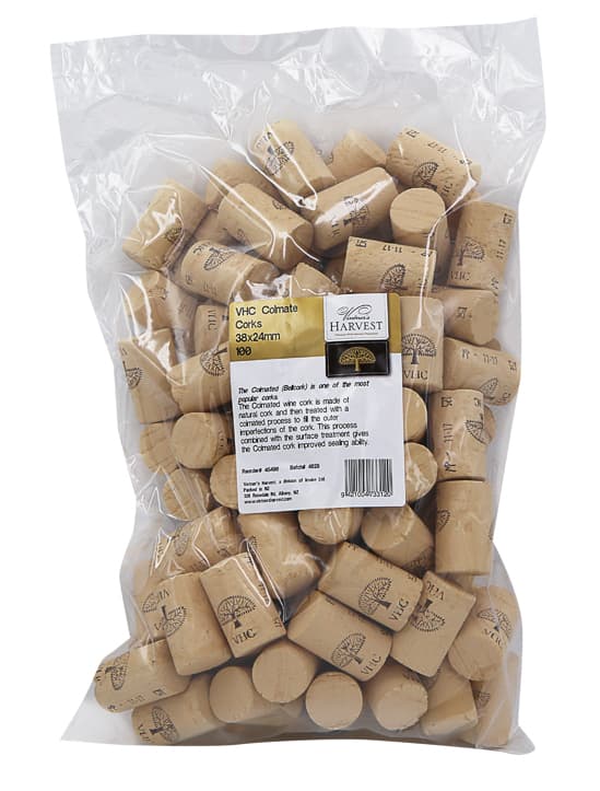 Vintner's Harvest VHC Colmate Corks 38x24mm x100