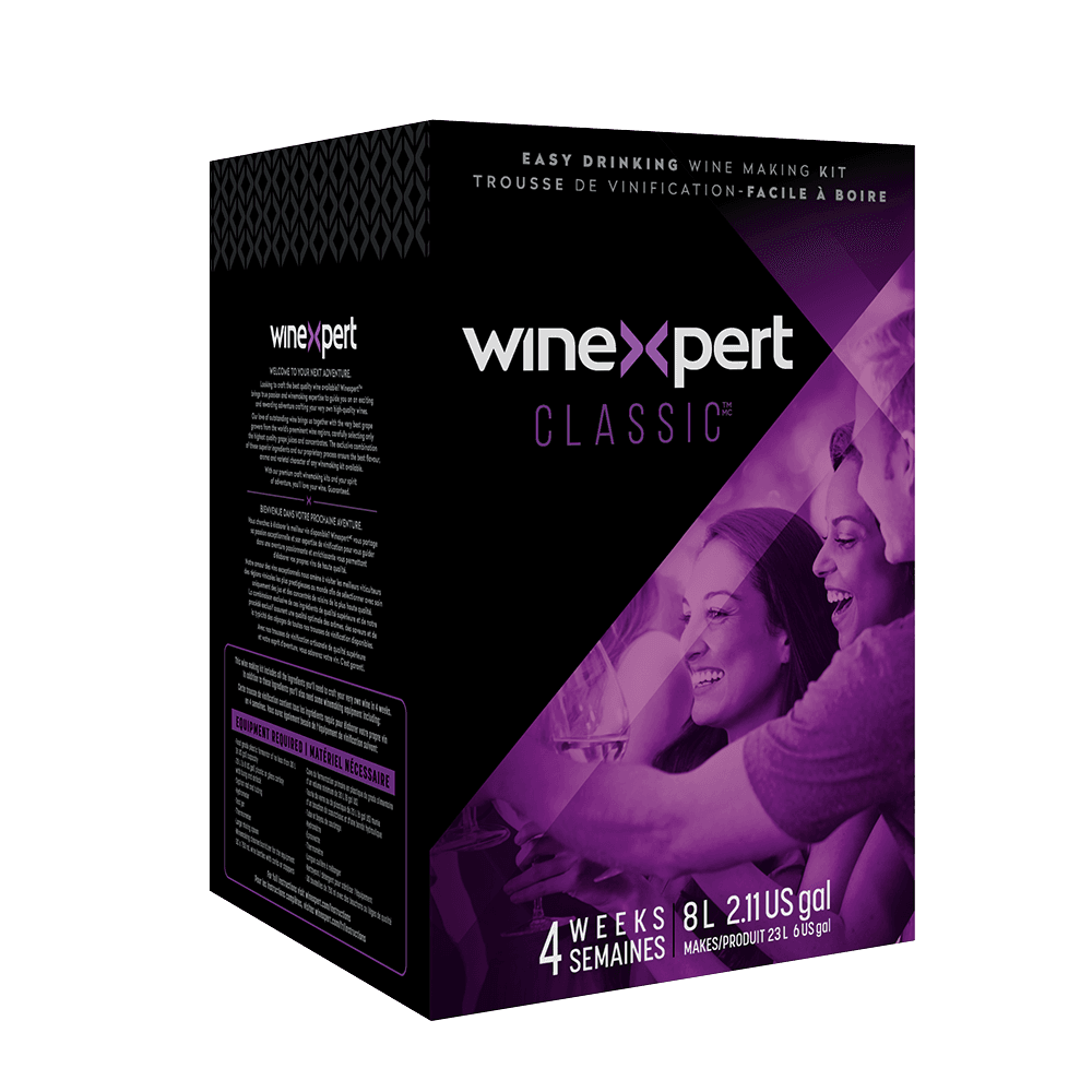 WineXpert Classic Wine making kit Chilean Merlot 8L (MAKES 23L)