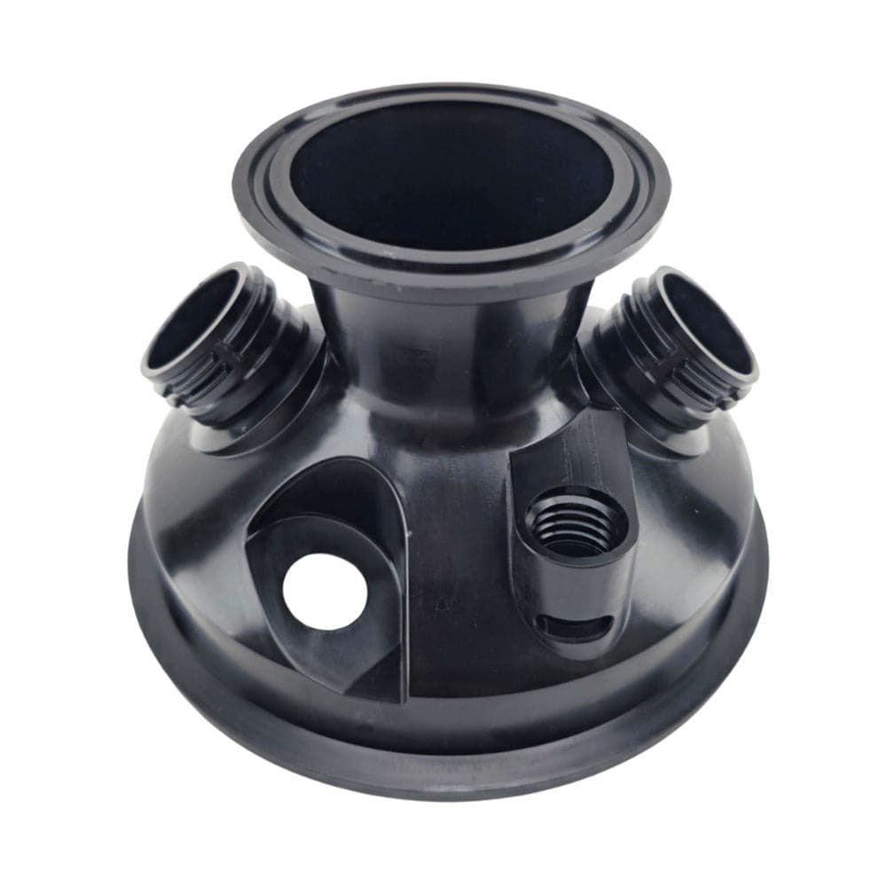 4 Inch Tri-Clamp Pre-Drilled Glycol Pressure Lid