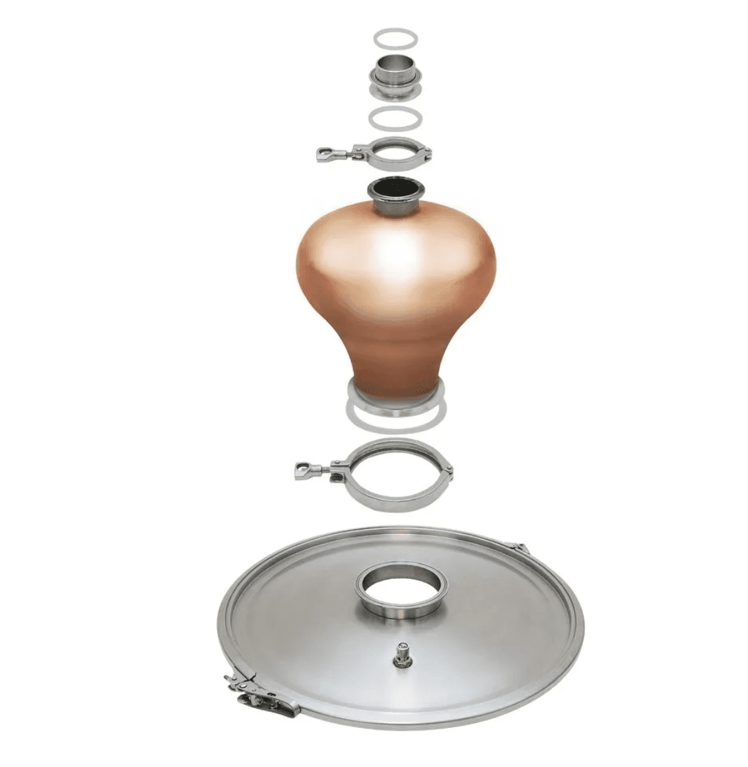 Grainfather Distilling Lid + T500 Alembic Attachment Kit Bundle