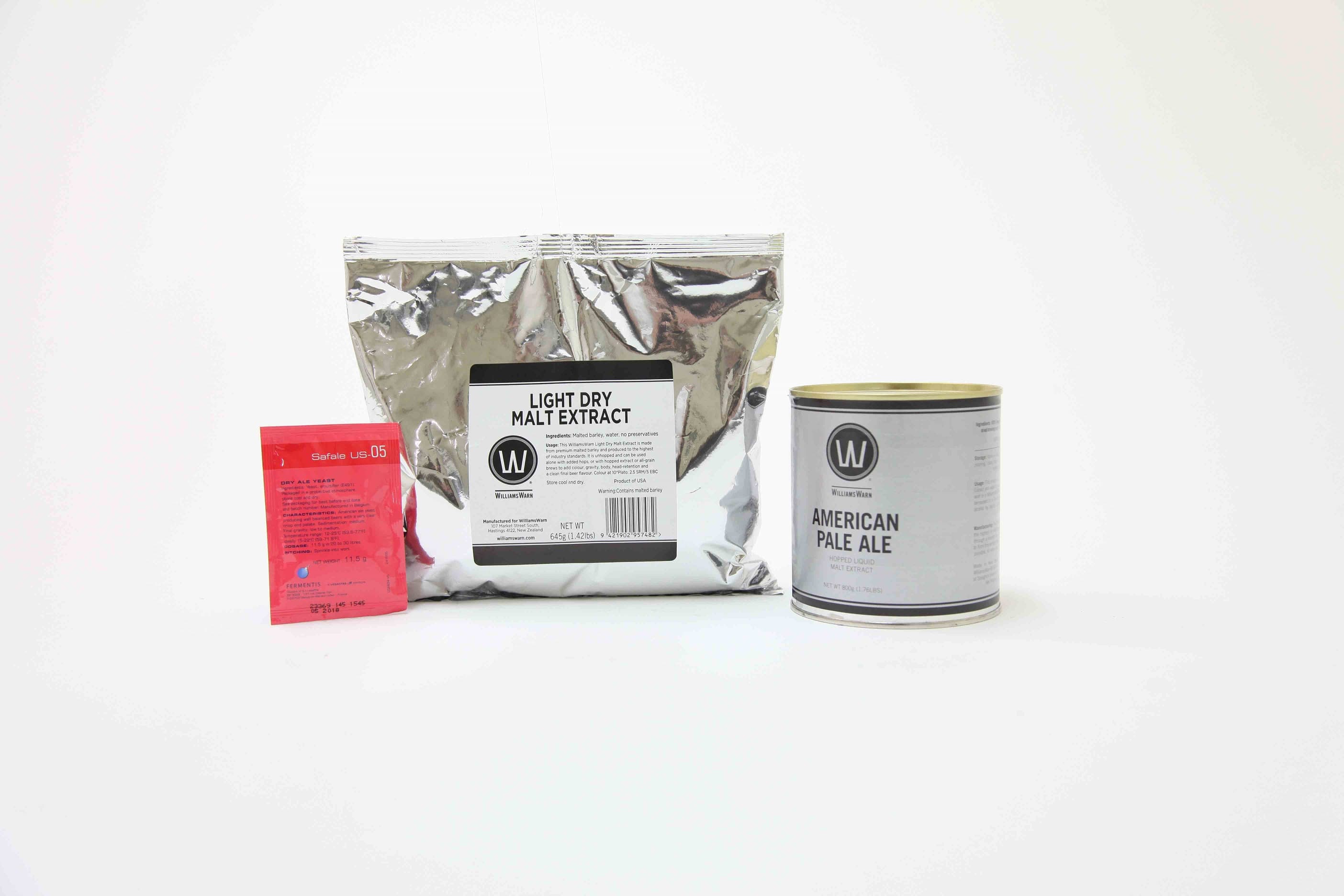 Williams Warn American Pale Ale 10 Litre Kit