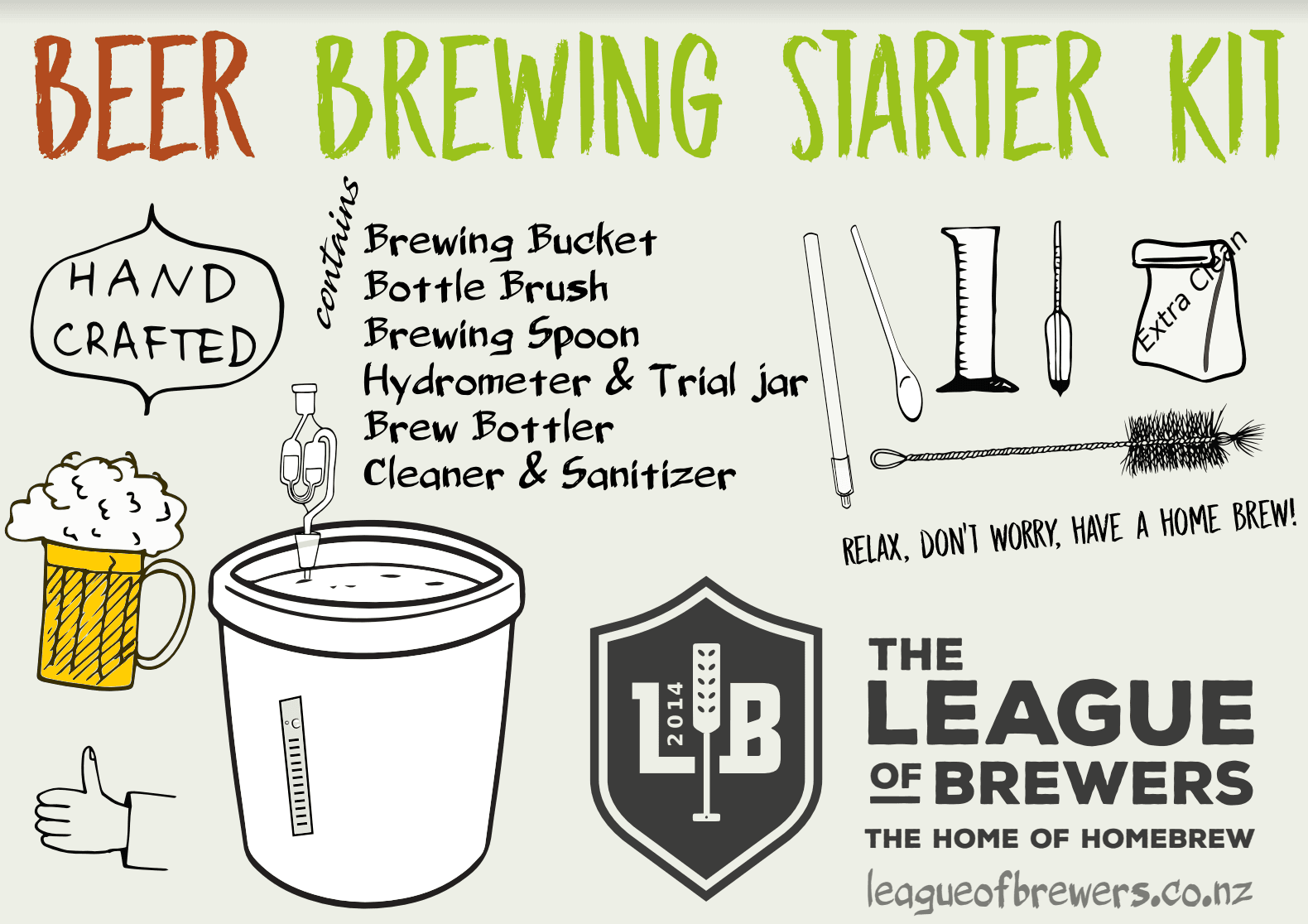 Beer Brewing Starter Kit
