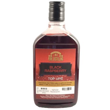 Pure Distilling Black Raspberry Top Ups