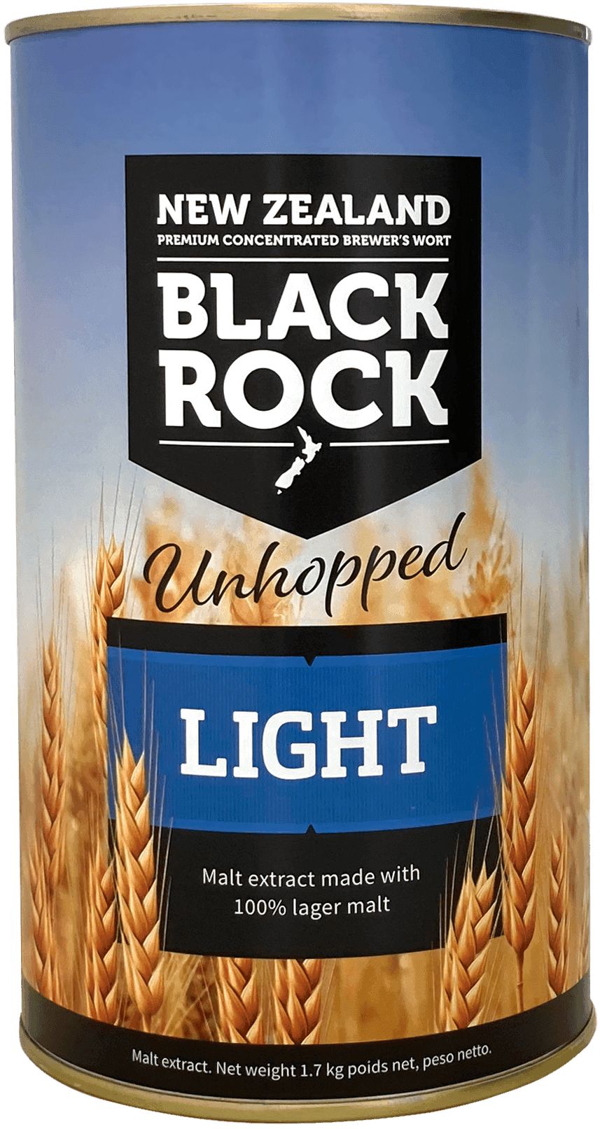 Black Rock Unhopped Light Liquid Malt Extract (LME) 1.7kg