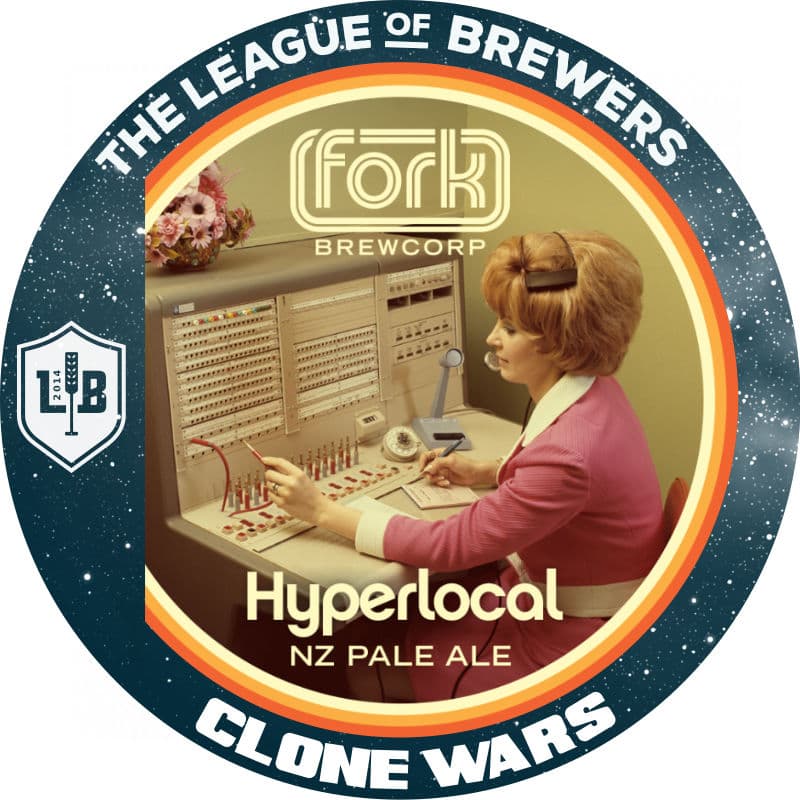 CLONE WARS: Fork Brewcorp "Hyperlocal" NZ Pale Ale Clone Wars Kit (All Grain) 23l