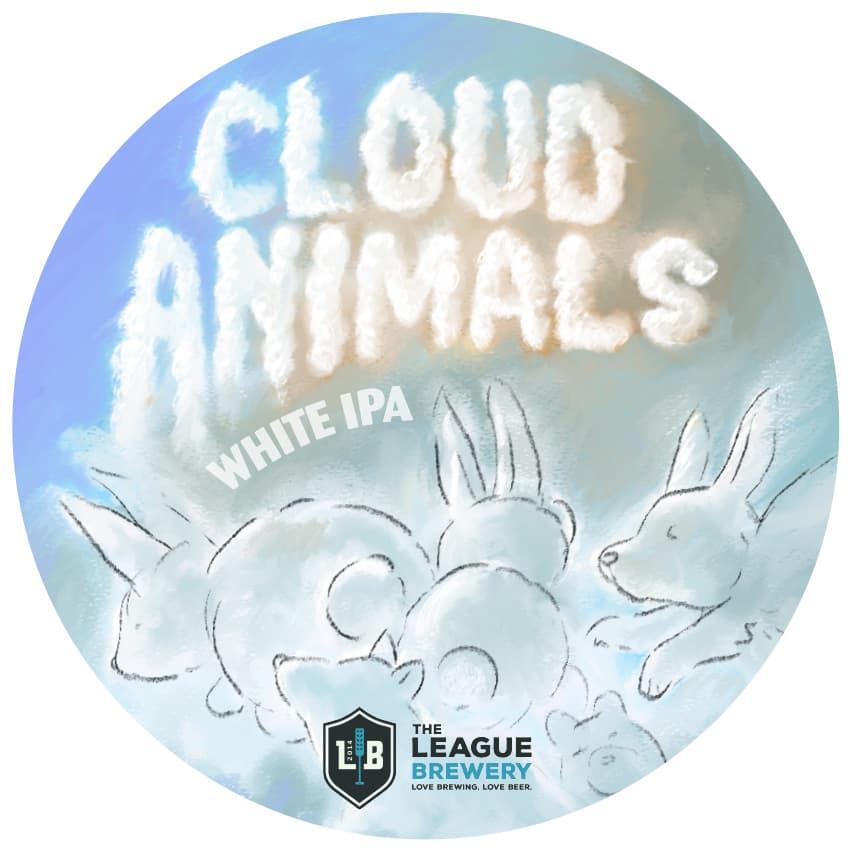 The League "Cloud Animals" - White IPA Recipe Kit (All Grain)