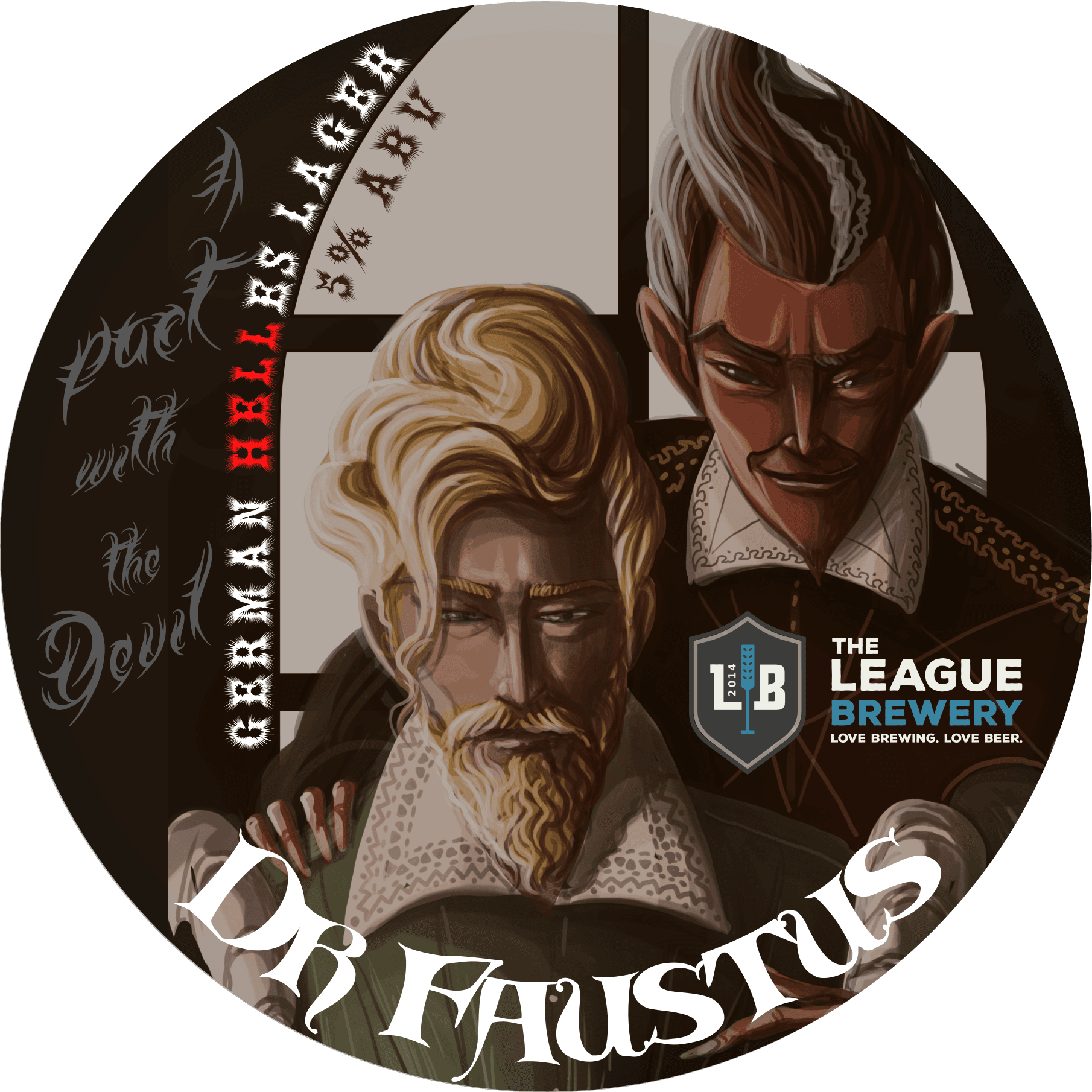 The League "Dr Faustus" - German Helles Lager - All Grain Kit 23l