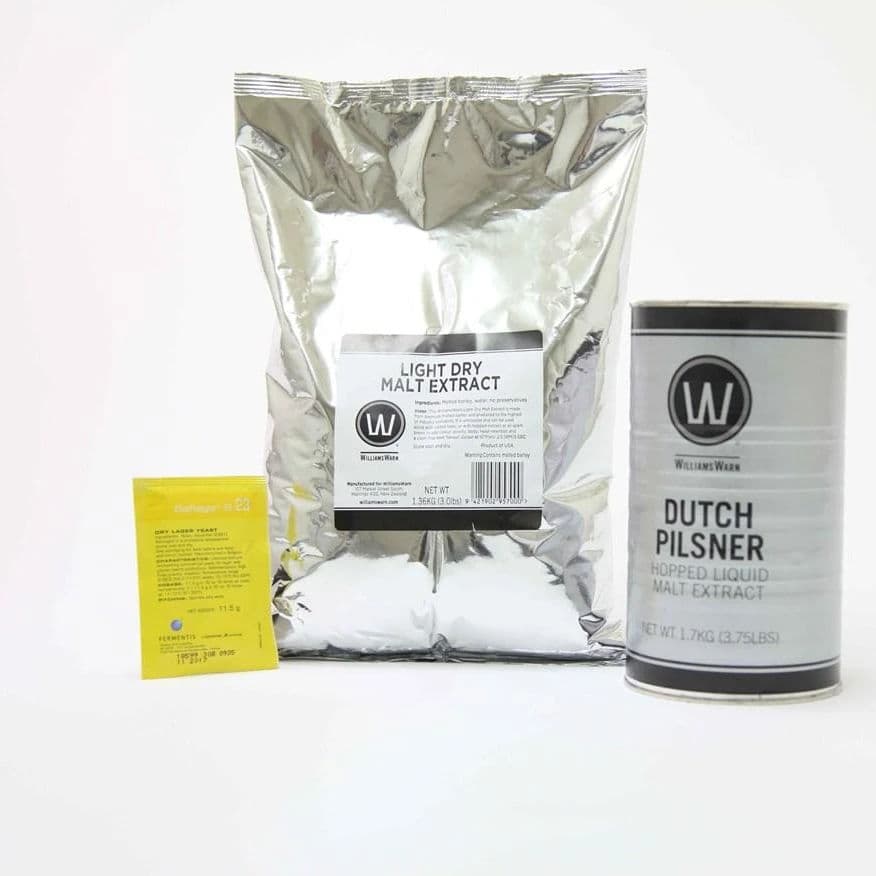 Williams Warn Dutch Pilsner 23/25 Litre Kit