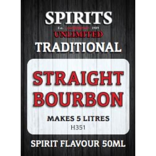 Spirits Unlimited Traditional Straight Bourbon