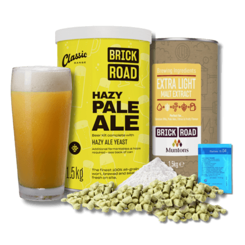Brick Road Hazy Pale Ale (Birds Eye Style) Recipe Kit