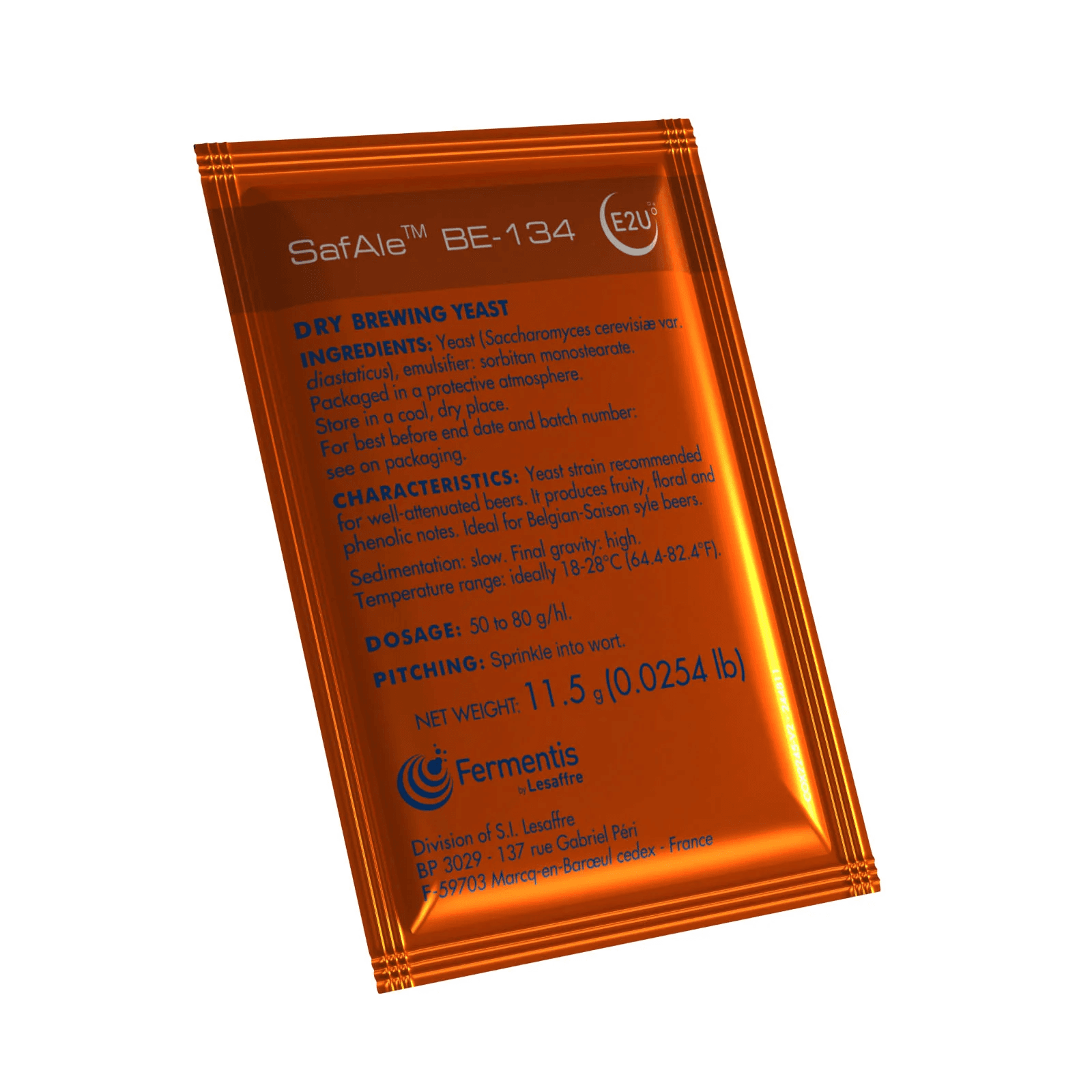 Fermentis SafAle BE-134 Yeast 