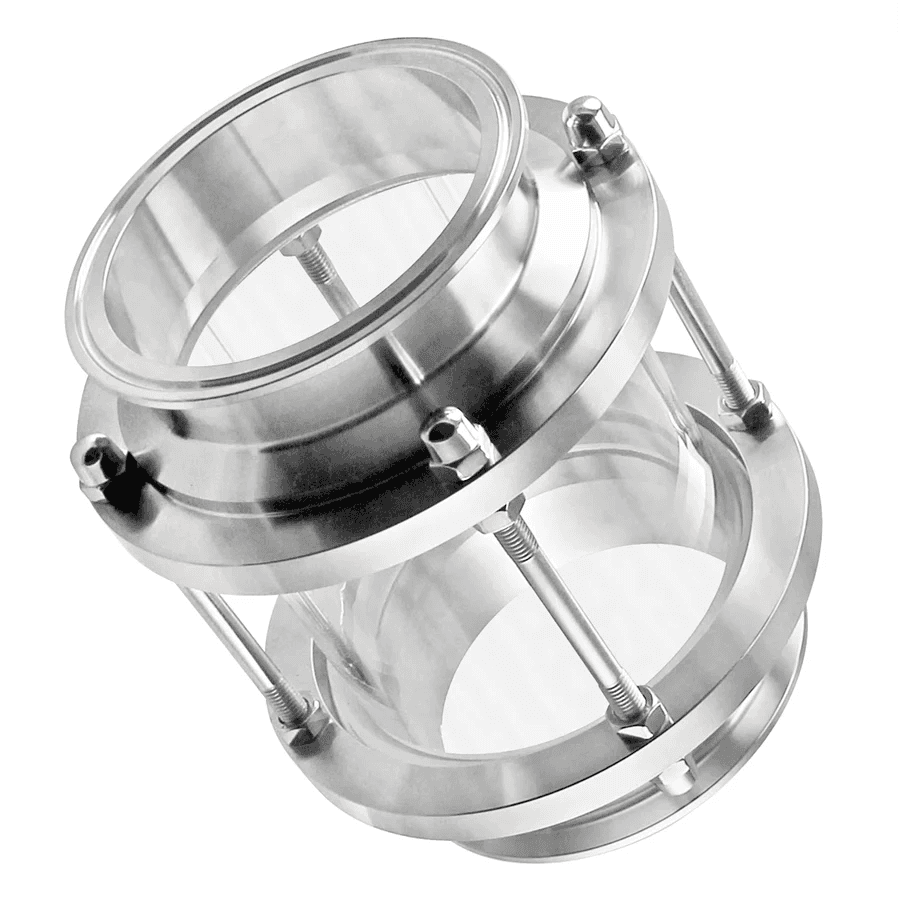 Pure Distilling Sight Glass - 4" Tri-clamp