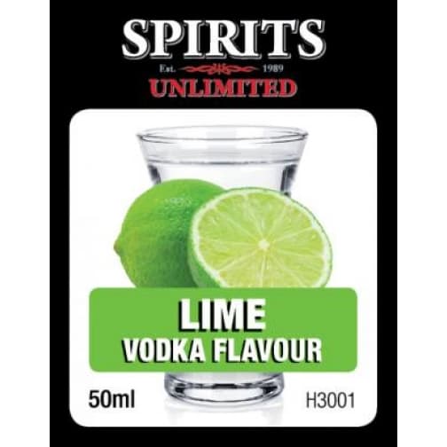 Spirits Unlimited Lime Vodka Flavour