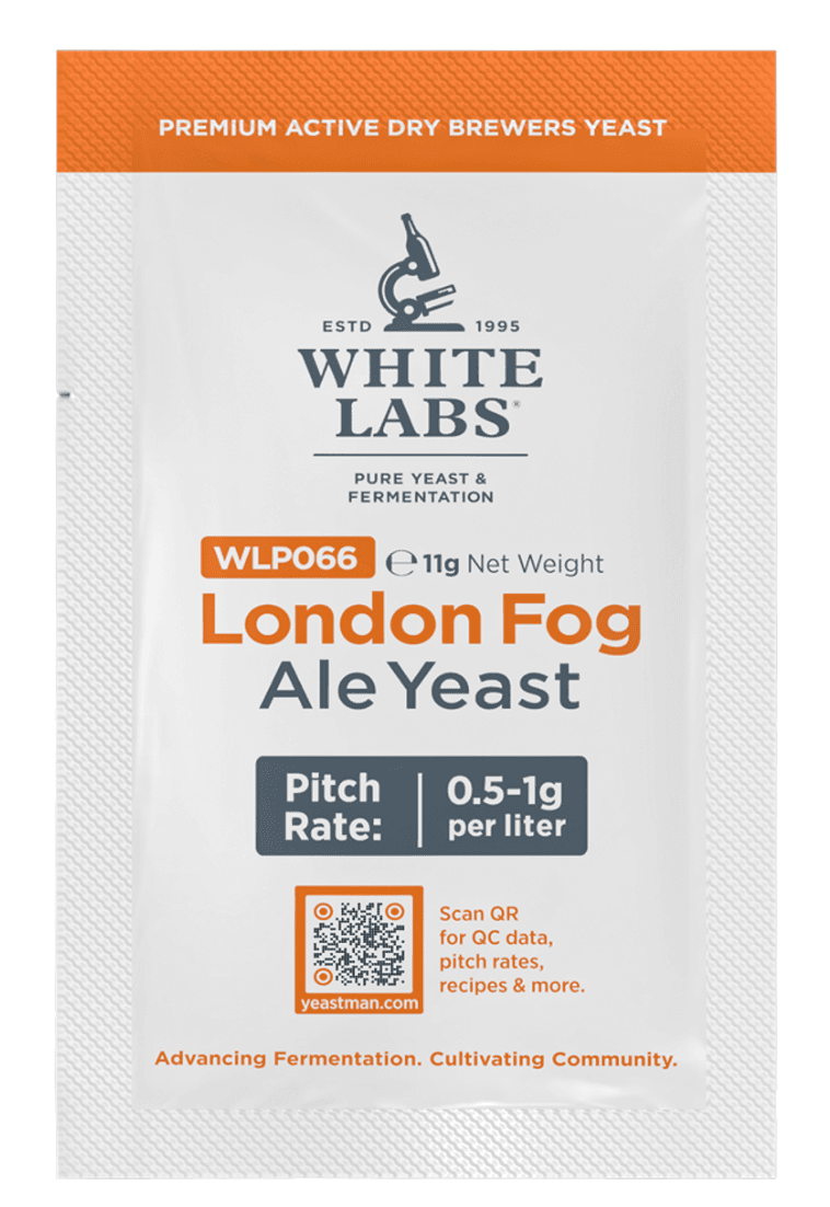 White Labs WLP066 London Fog Ale Yeast (DRY YEAST) 11G