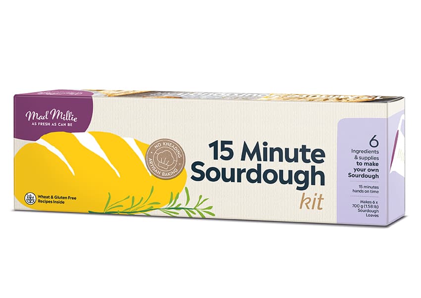 Mad Millie 15 Minute Sourdough Kit 