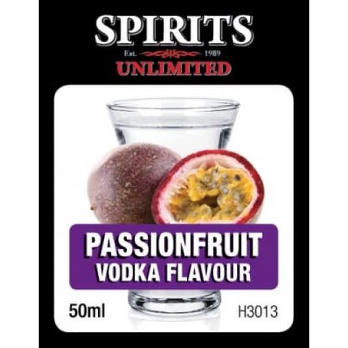 Spirits Unlimited Passionfruit Vodka Flavour
