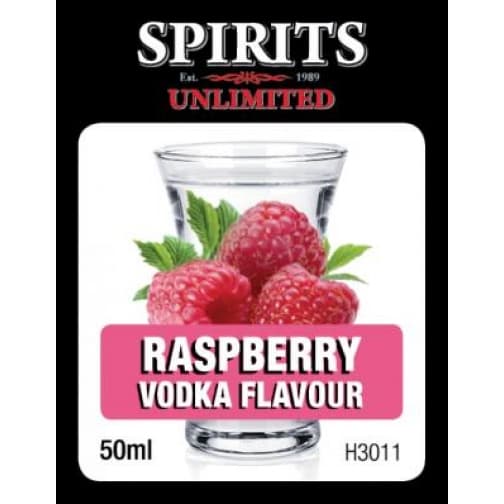 Spirits Unlimited Raspberry Vodka Flavour