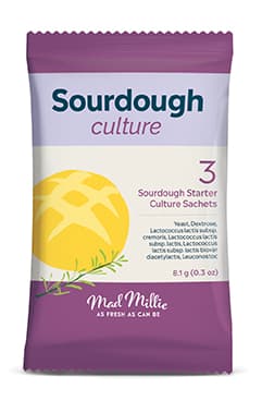 Mad Millie Sourdough Yeast / Culture 2.7g x 3 [Store in fridge]