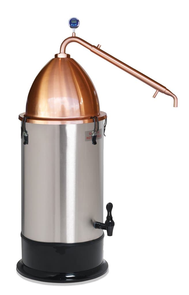 Craft Distilling Kit - Still Spirits Copper Pot Condenser, Alembic Dome & T500 25L Boiler