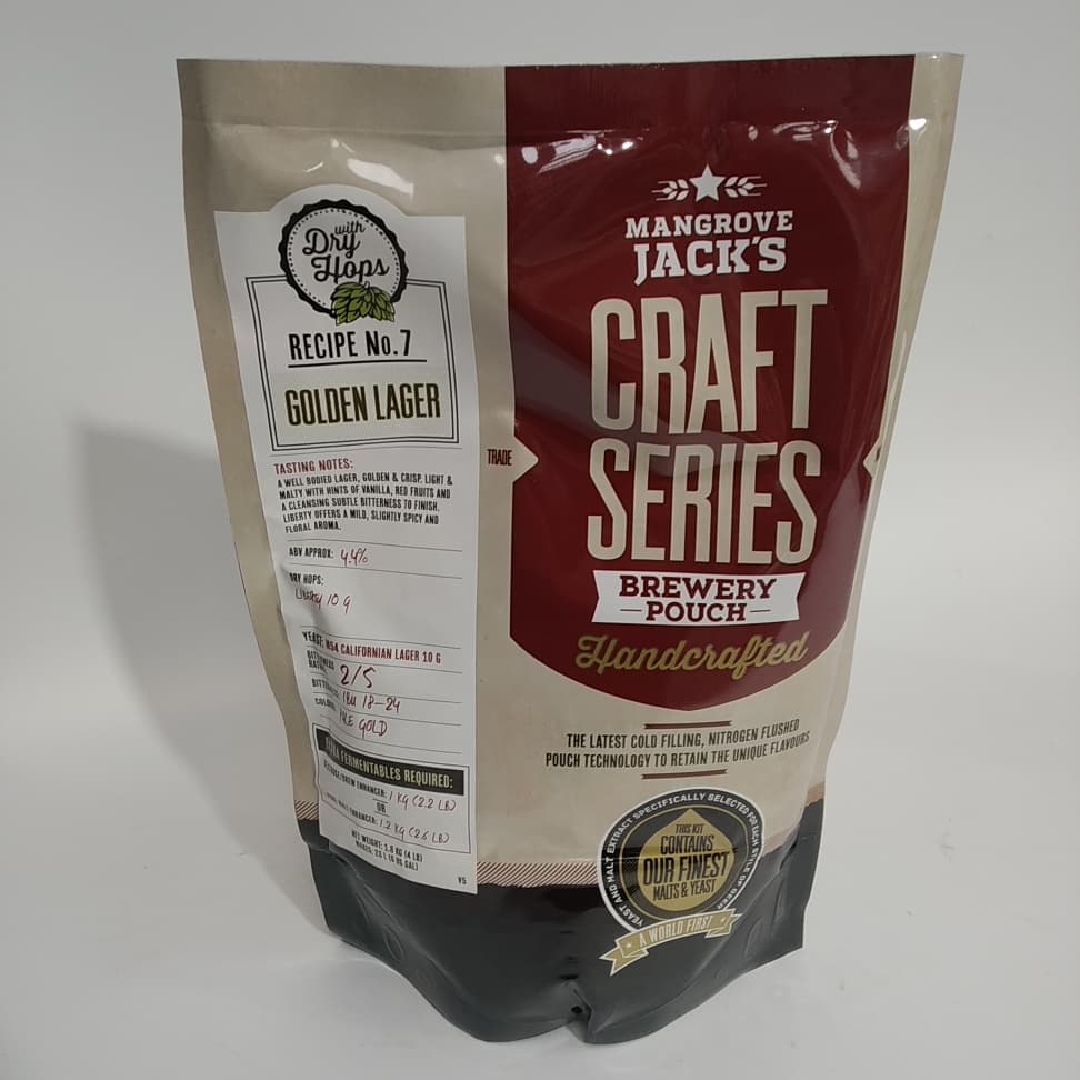 Mangrove Jack's Craft Series Golden Lager Recipe #7