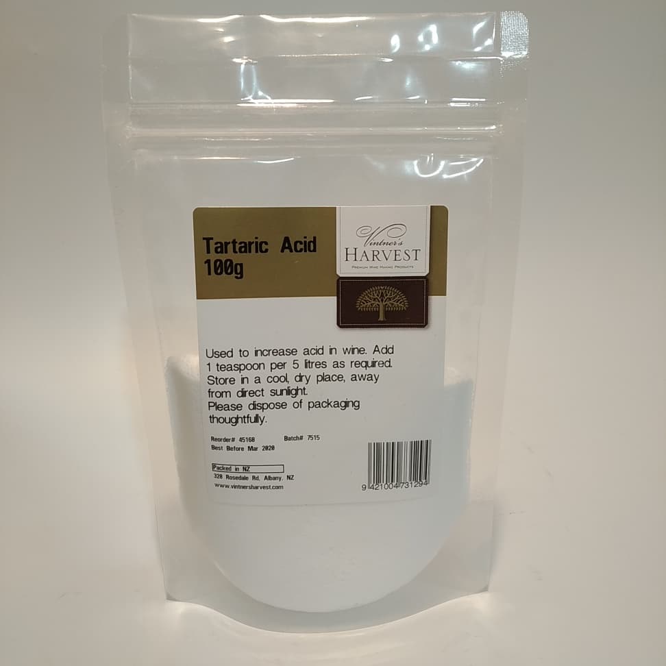 Vintner's Harvest Tartaric Acid 100g