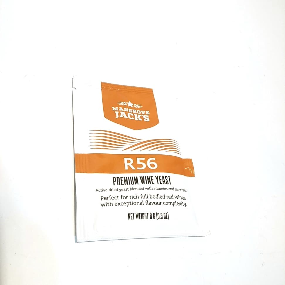 Mangrove jack's Yeast – R56 – full bodied red wines (8g)