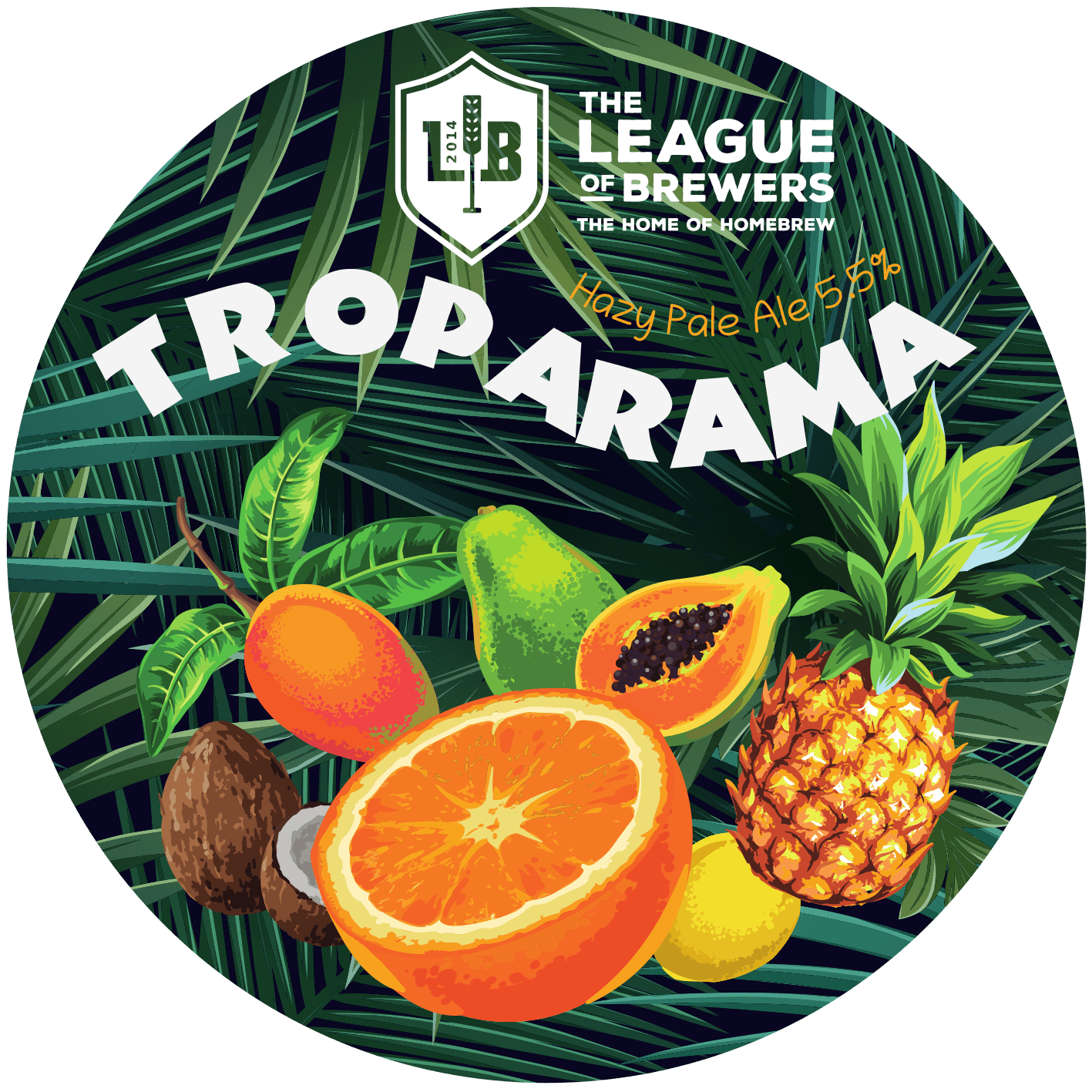 The League "Troparama" - Hazy Pale Ale Recipe Kit (All Grain) 
