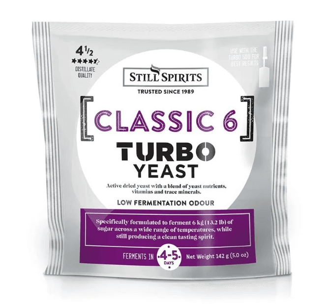 Still Spirits Classic 6 Turbo Yeast (142g)