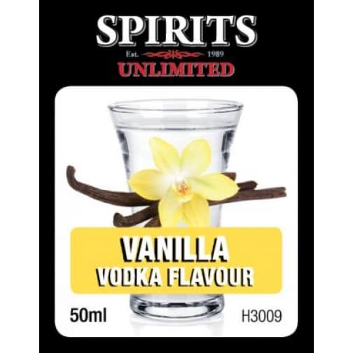 Spirits Unlimited Vanilla Vodka Flavour