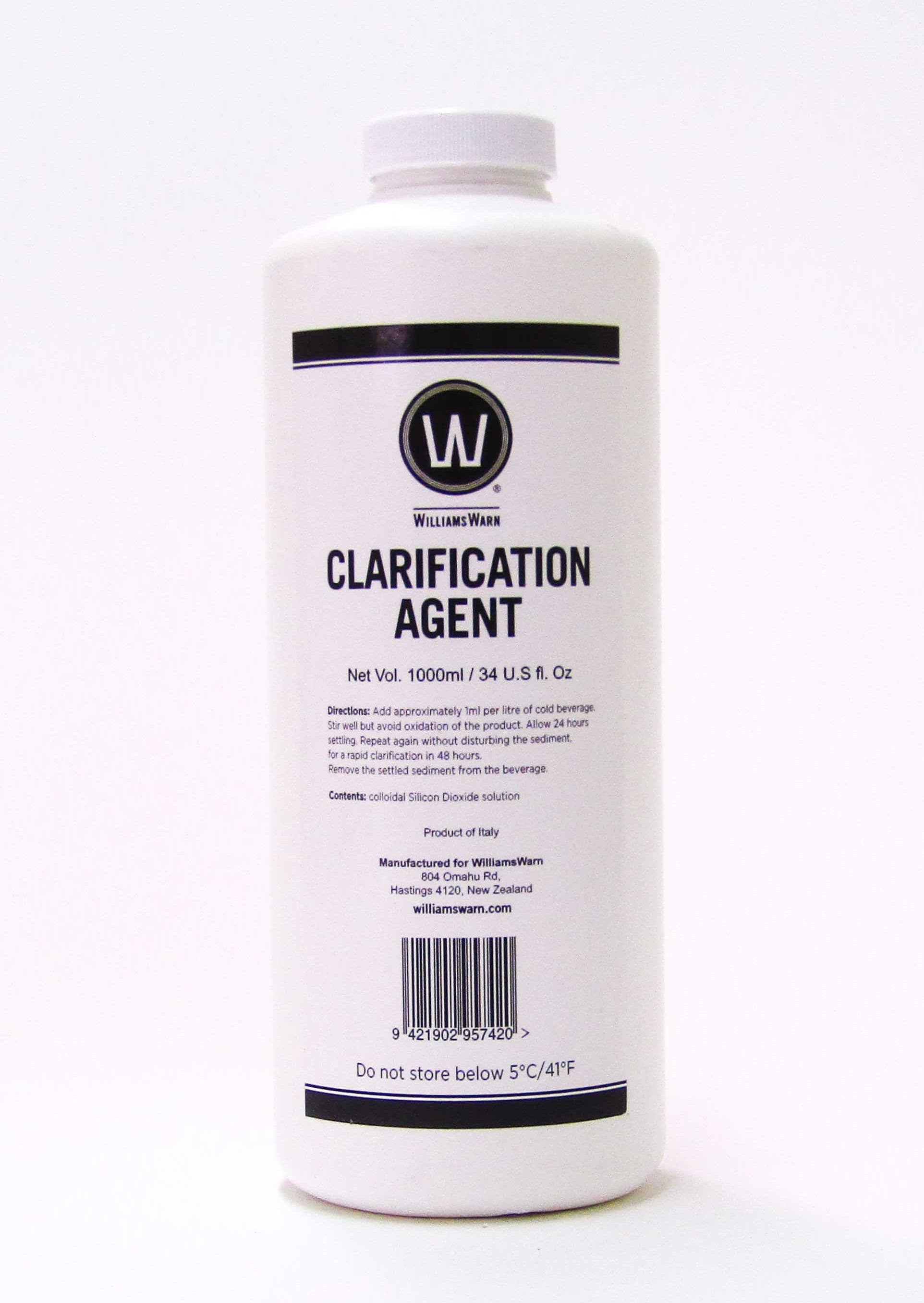 Williams Warn BREWCLEAR - Clarification agent / finings 1 litre