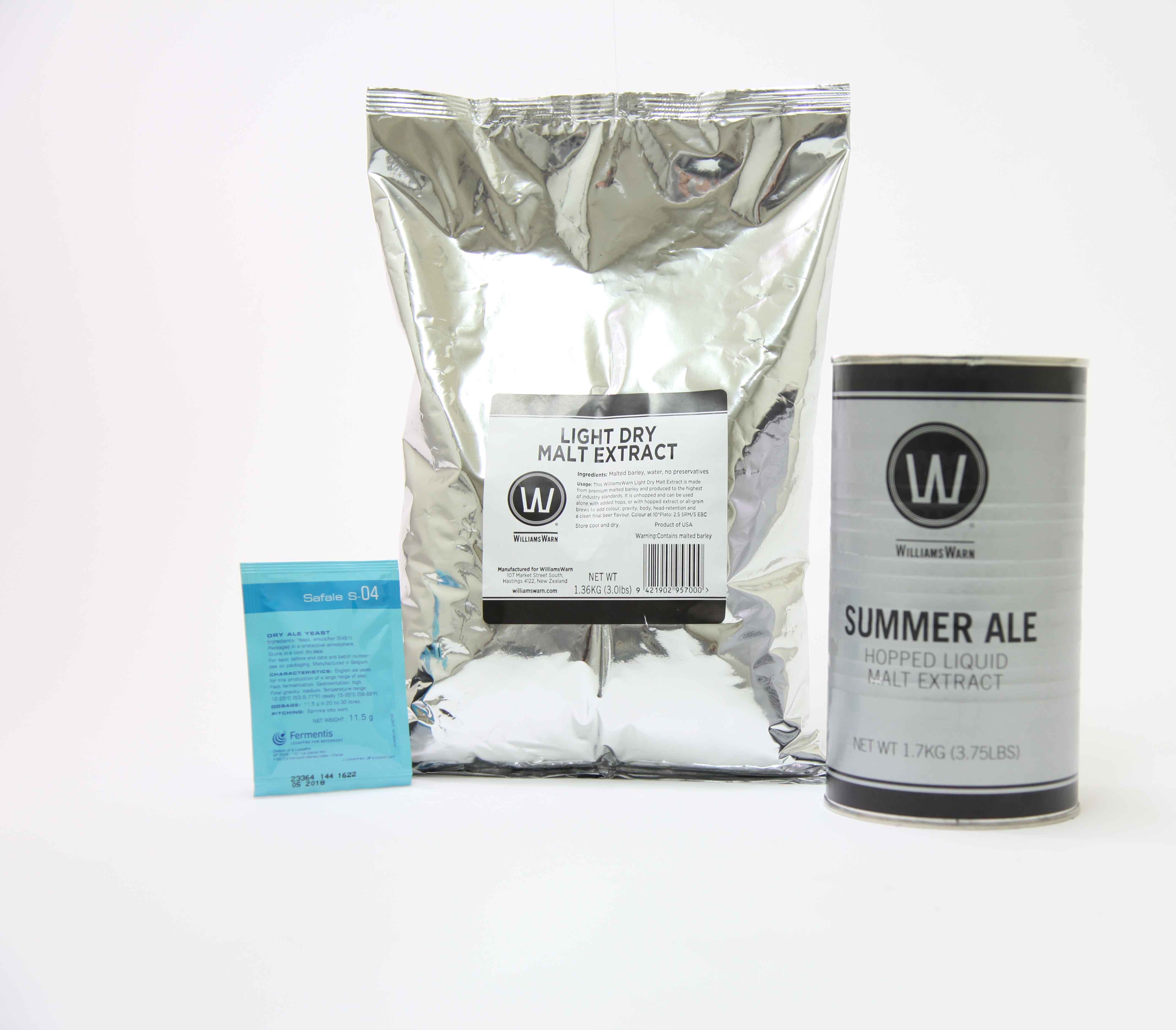 Williams Warn Summer Ale 23/25 Litre Kit